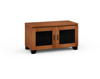 Elba 212, Twin-Width AV Cabinet, American Cherry