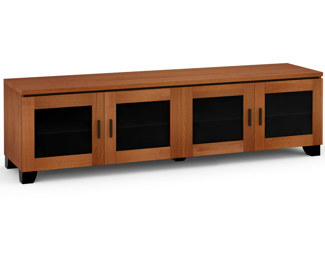 Elba 247, Quad-Width AV Cabinet, American Cherry