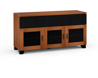 Elba 339, Triple-Width AV Cabinet, American Cherry