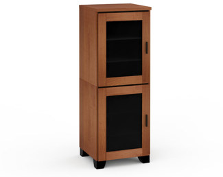 Elba 617, Single-Width Audio Cabinet, American Cherry