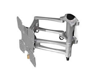 Dyno 102 Medium Articulating TV Mount, Silver