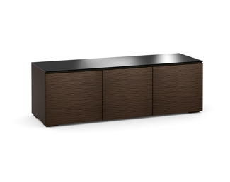 Berlin 237, Triple-Width AV Cabinet, Textured Wenge