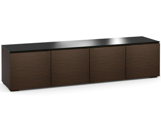 Berlin 247, Quad-Width AV Cabinet, Textured Wenge