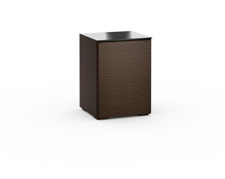 Berlin 317, Single-Width Audio Cabinet, Textured Wenge