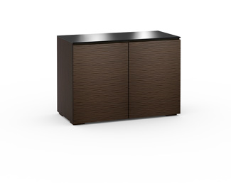 Berlin 323, Twin-Width AV Cabinet, Textured Wenge