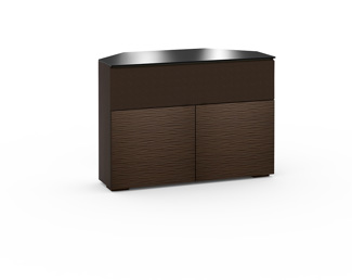 Berlin 329, Twin-Width Corner Cabinet, Textured Wenge