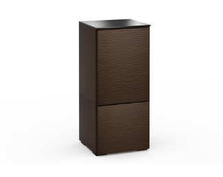 Berlin 517, Single-Width Audio Cabinet, Textured Wenge