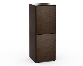 Berlin 617, Single-Width Audio Cabinet, Textured Wenge