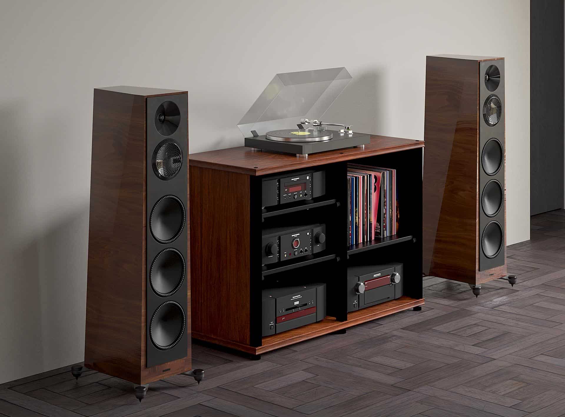Salamander Designs, Audio Cabinet, Synergy System