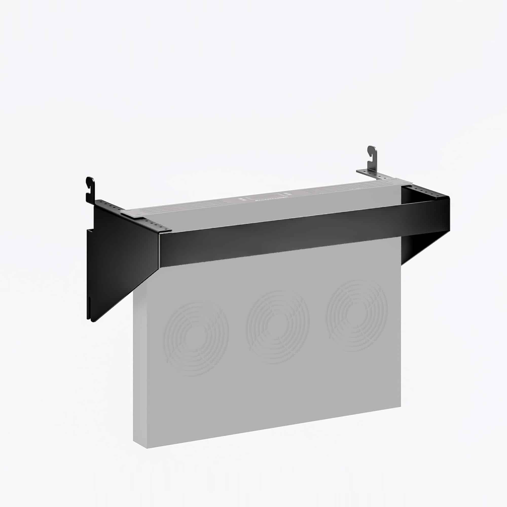 vertical rack mount illustrated